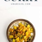 Zucchini curry with chickpeas pin 3