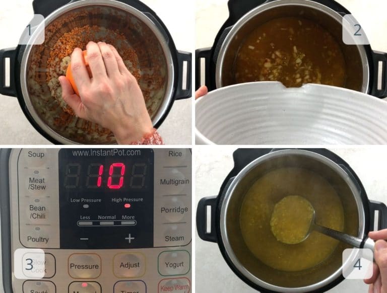 Red Lentil Soup, Instant Pot or Stovetop (Layla's Lentil Soup) Umami Girl