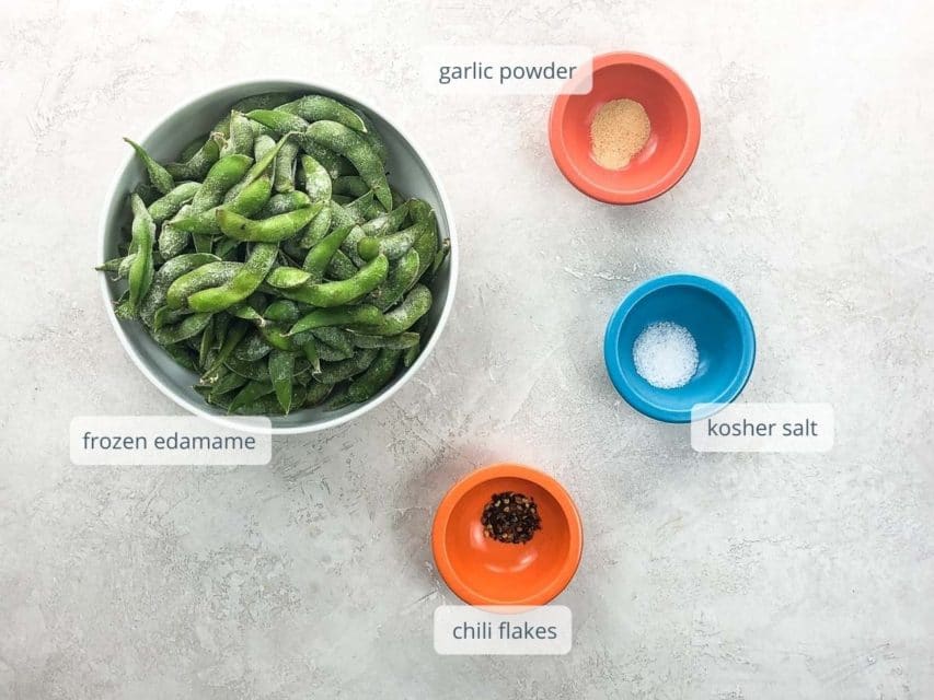 Chili Salted Edamame Like Mama Makes Wagamama, that is Umami Girl