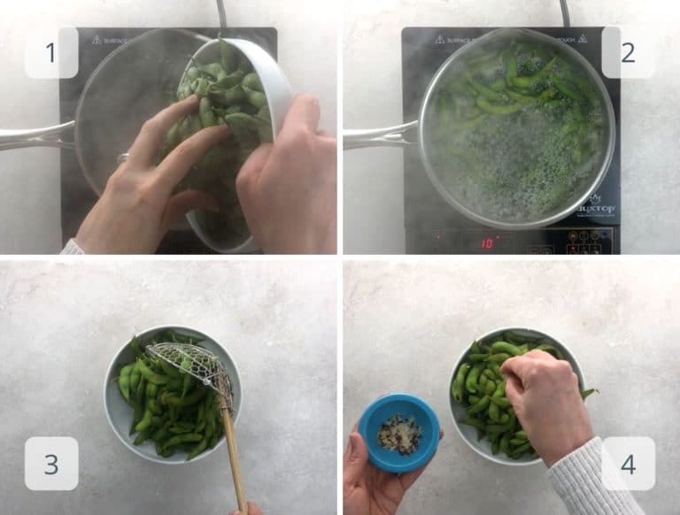 Chili Salted Edamame Like Mama Makes Wagamama, that is Umami Girl