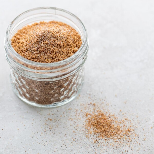 bbq rib rub in a small jar