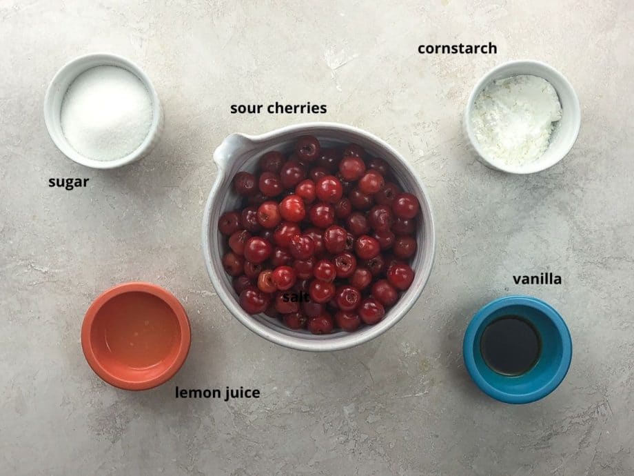 Sour Cherry Crisp with Berries - A Beautiful Plate