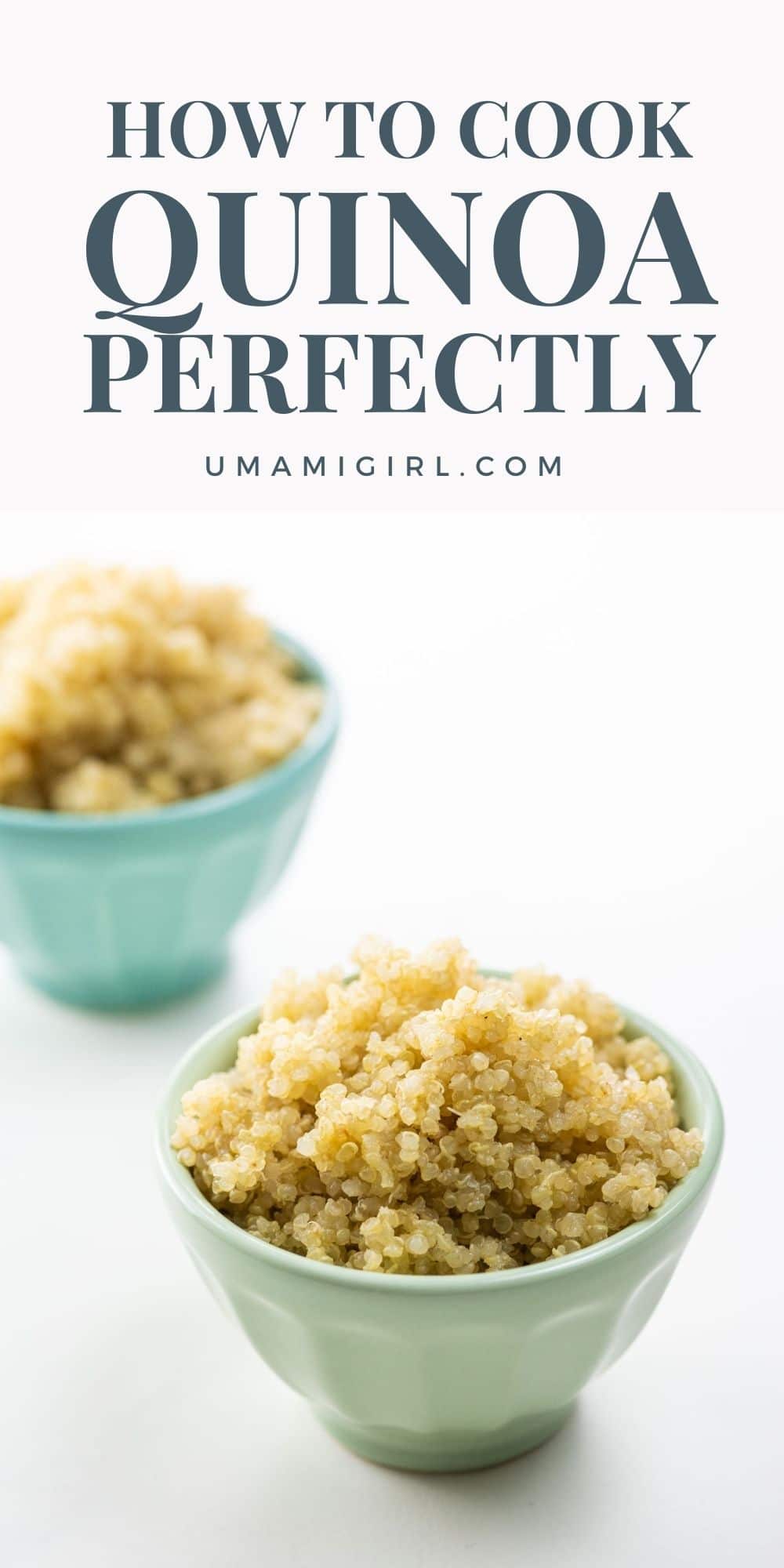 How to Cook Quinoa Perfectly (Instant Pot or Stovetop) - Umami Girl