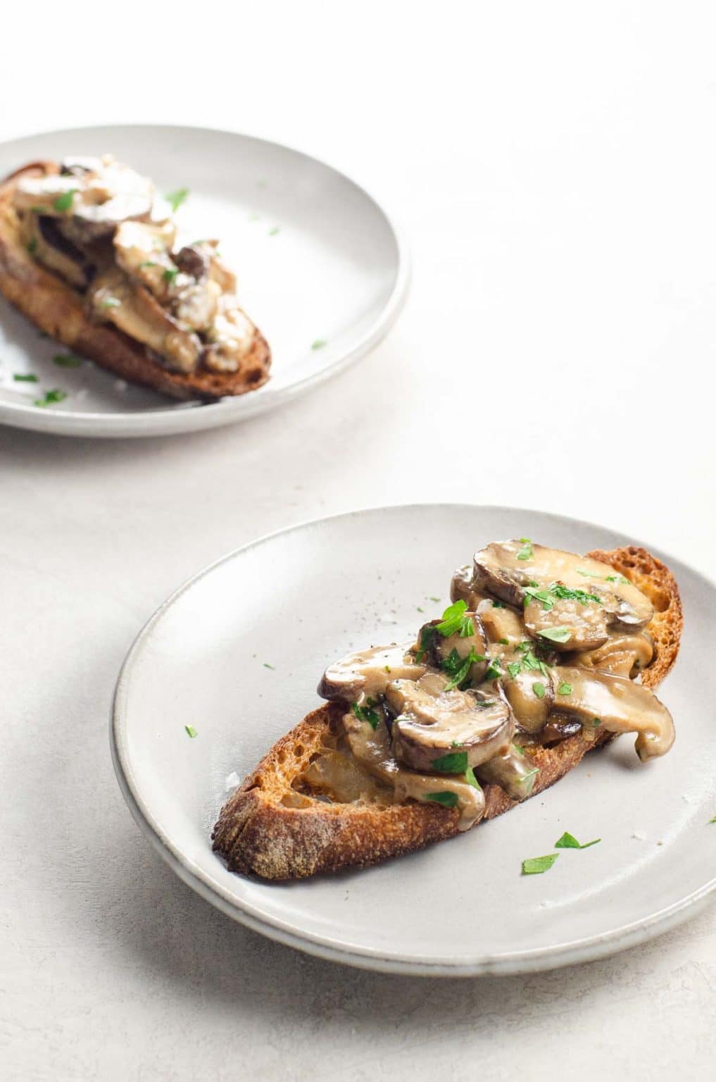 Mushroom Bruschetta Umami Girl