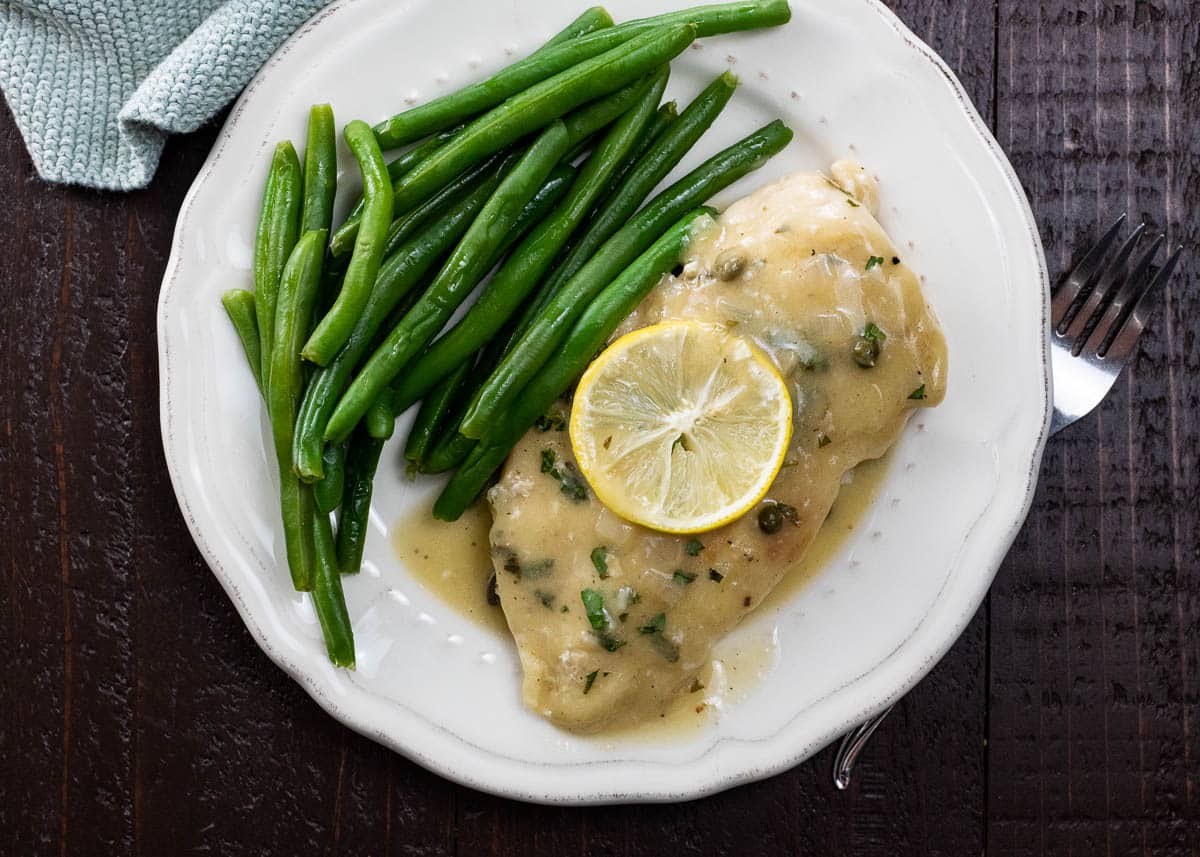 Extra-Saucy Chicken Piccata - Umami Girl