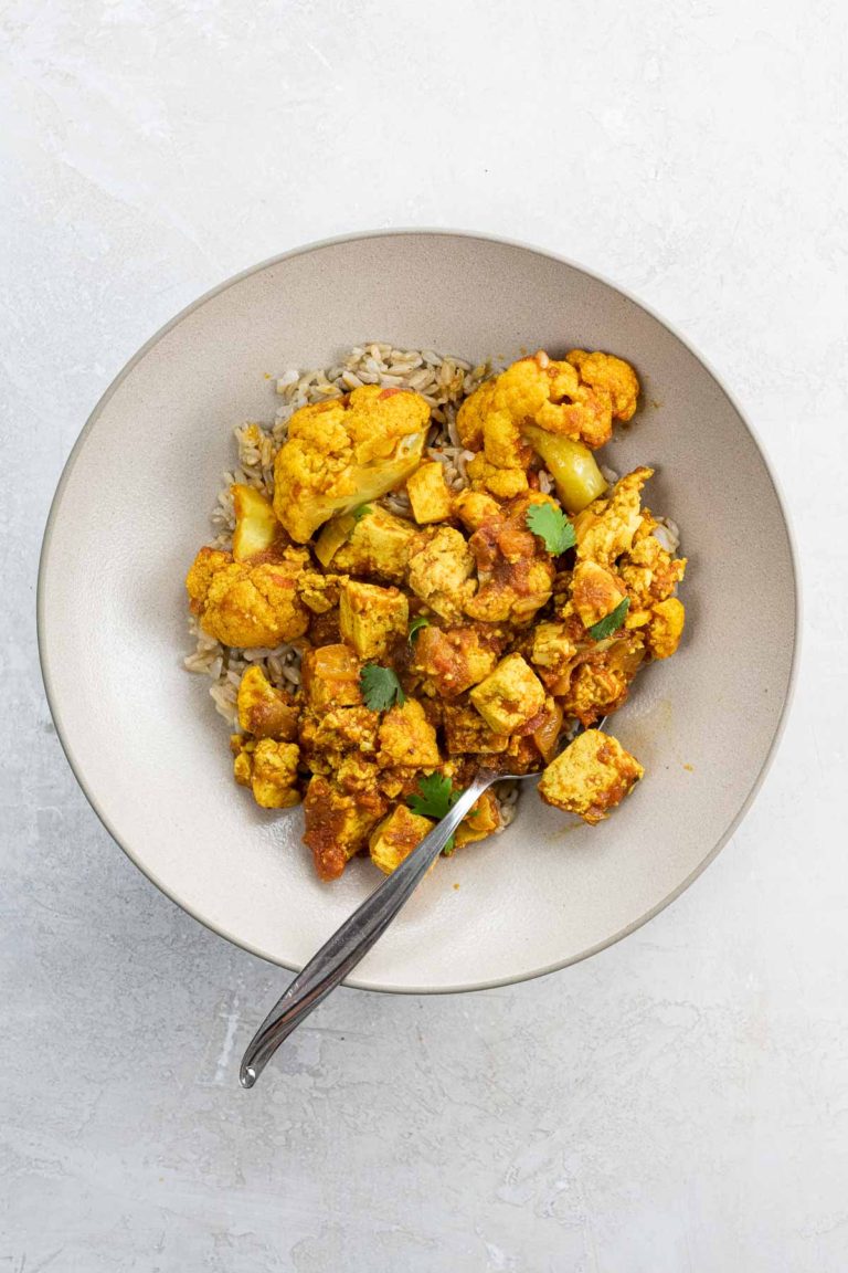 Tofu Cauliflower Curry (Quick & Easy) Umami Girl