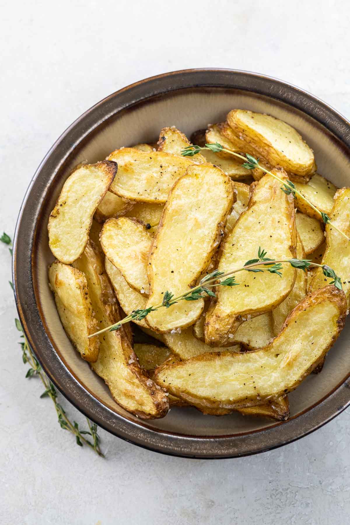 Salt and Vinegar Fingerling Potatoes