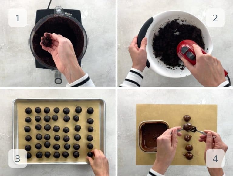 Peppermint Oreo Truffles Umami Girl