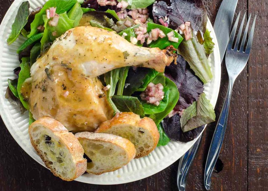 Chicken with Rosemary and Thyme (from Alice Waters) Umami Girl