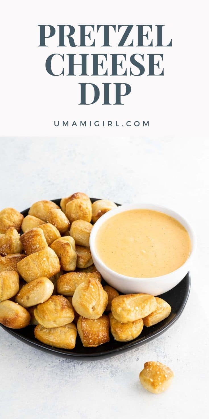 Pretzel Cheese Dip Umami Girl