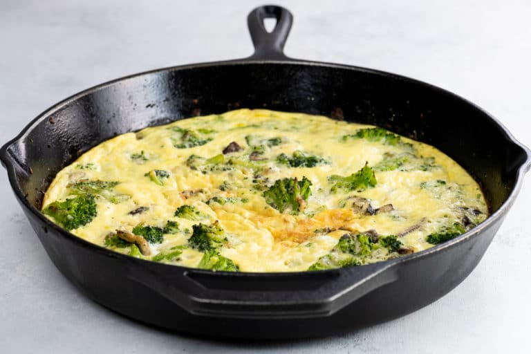 Broccoli Mushroom Frittata Umami Girl