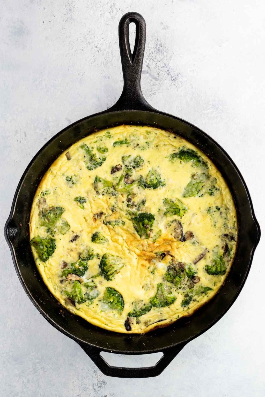 Broccoli Mushroom Frittata Umami Girl