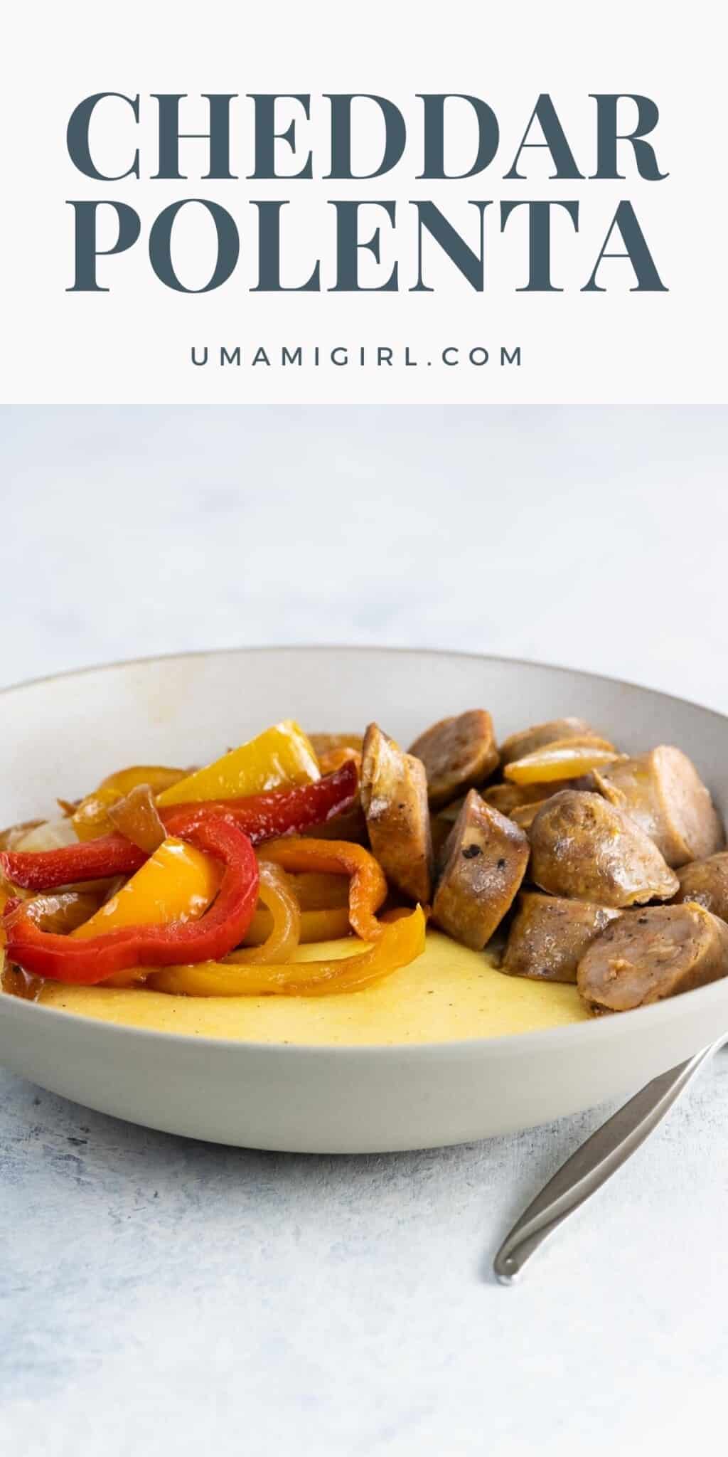 Cheddar Polenta Umami Girl