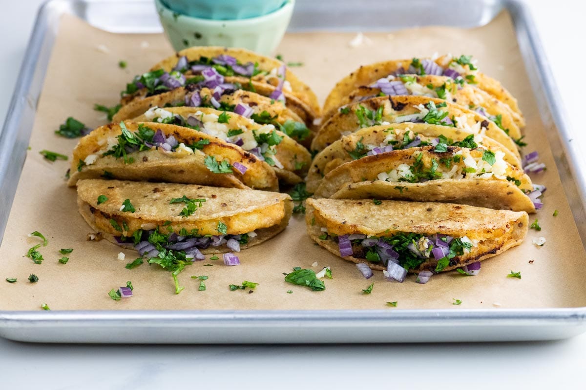 Crispy Potato Tacos (Tacos de Papa)-image