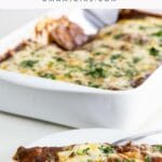 refried bean and cheese enchiladas with red tex mex enchilada sauce