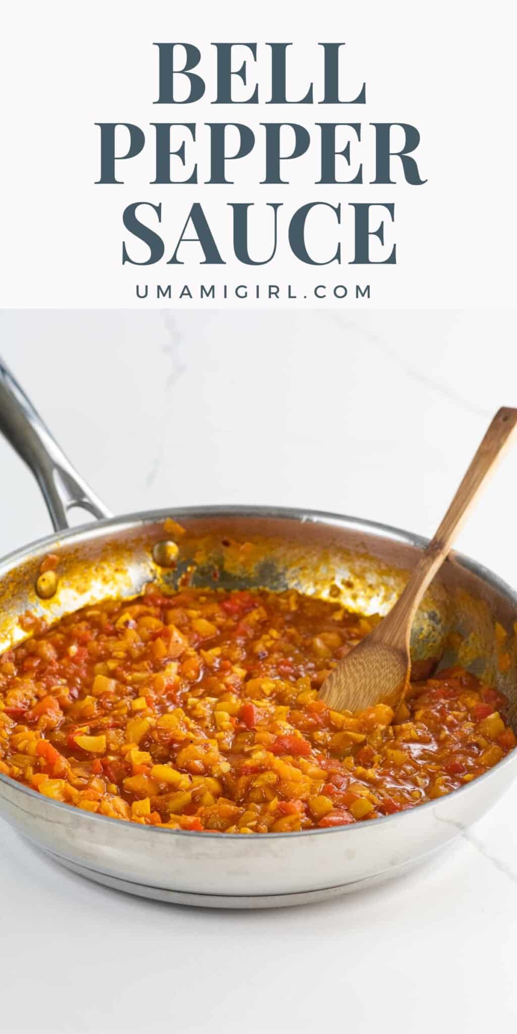 Bell Pepper Sauce Umami Girl