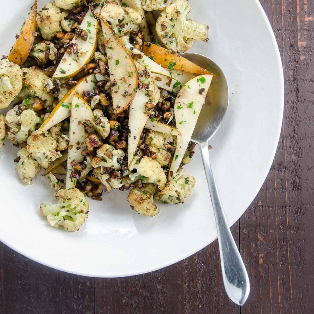 Pan Fried Cauliflower with Brown Butter & Hazelnuts Umami Girl