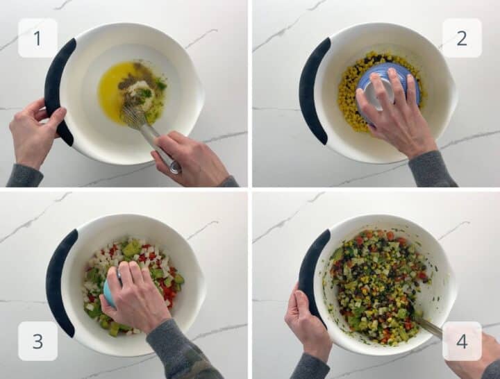 Black Bean, Corn, and Avocado Salad with Jicama Umami Girl