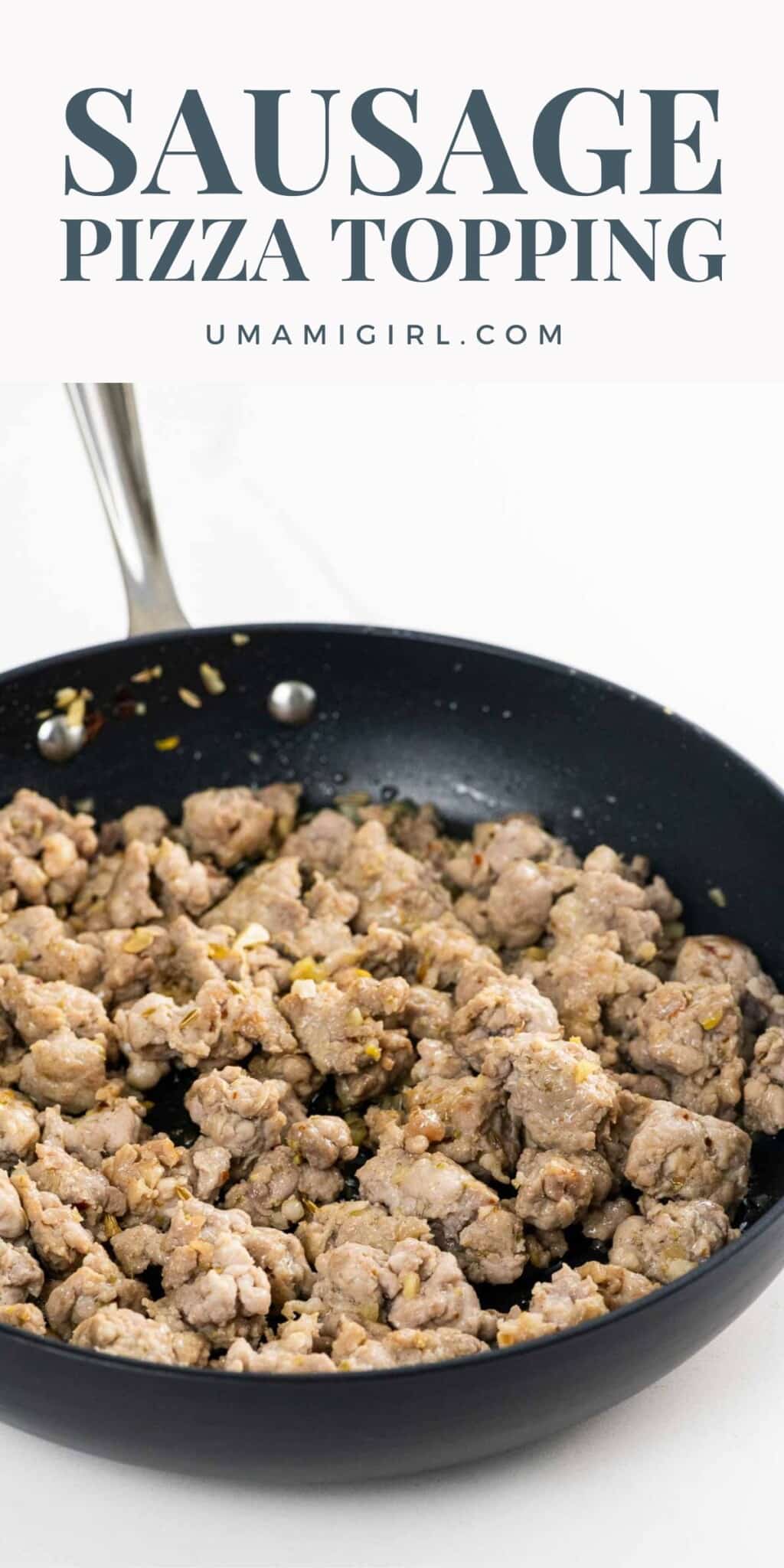 Sausage Pizza Topping Umami Girl