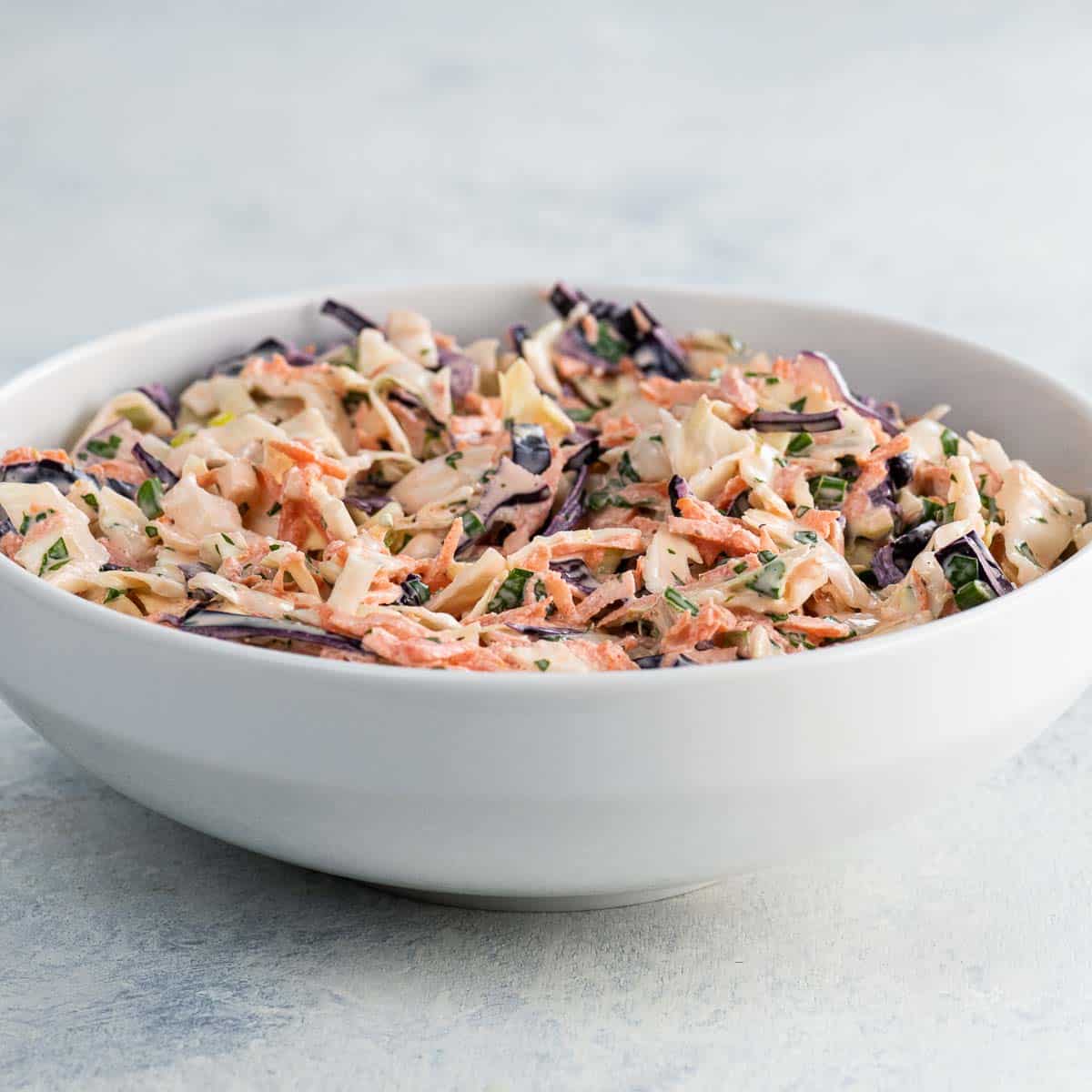 Tangy Cabbage Slaw for Tacos Umami Girl