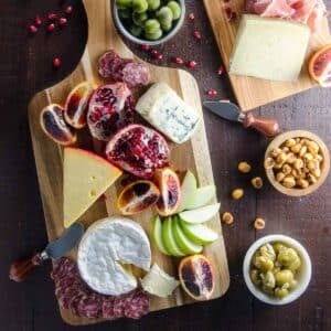 a charcuterie board